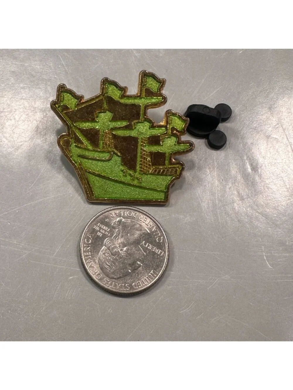 Disney Shanghai Captain Hook Pirate Ship Trading Pin Peter Pan Grand Opening